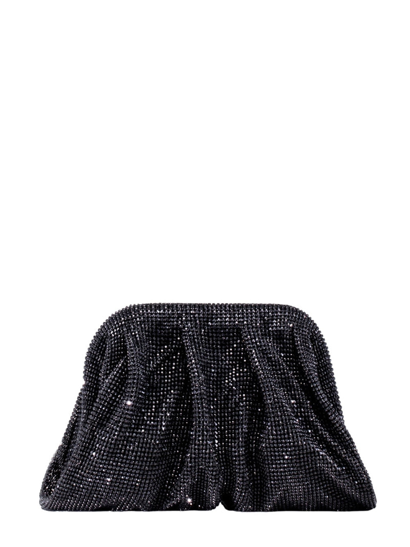 Benedetta Bruzziches Clutch — Black Aluminium Mesh