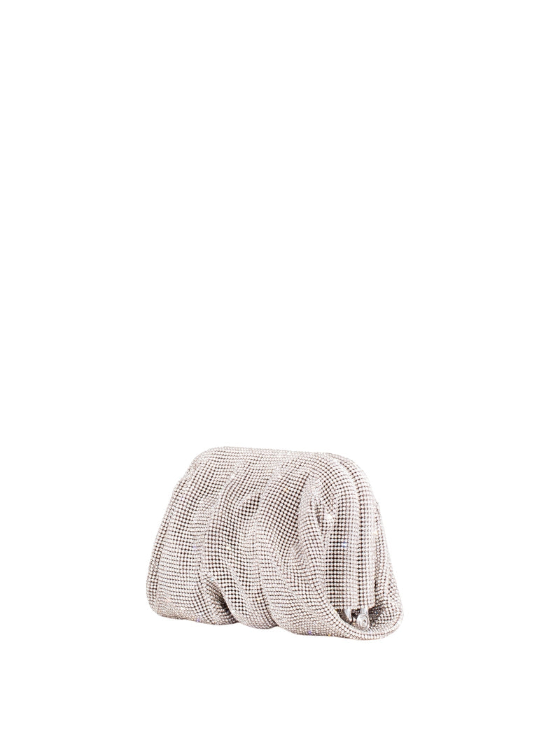 Benedetta Bruzziches Venus La Petite Clutch — Silver