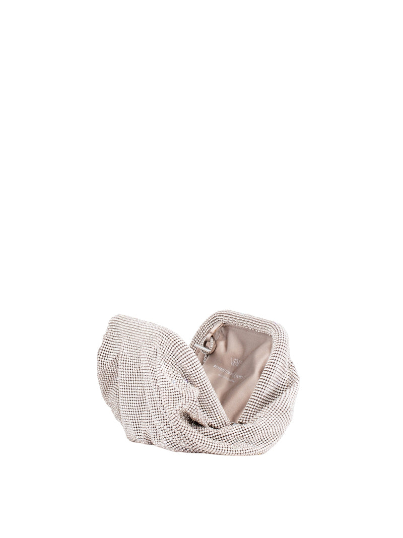 Benedetta Bruzziches Venus La Petite Clutch — Silver