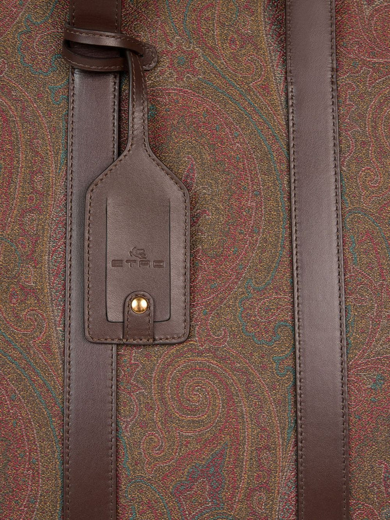 Etro Arnica Top Handle Bag — Brown