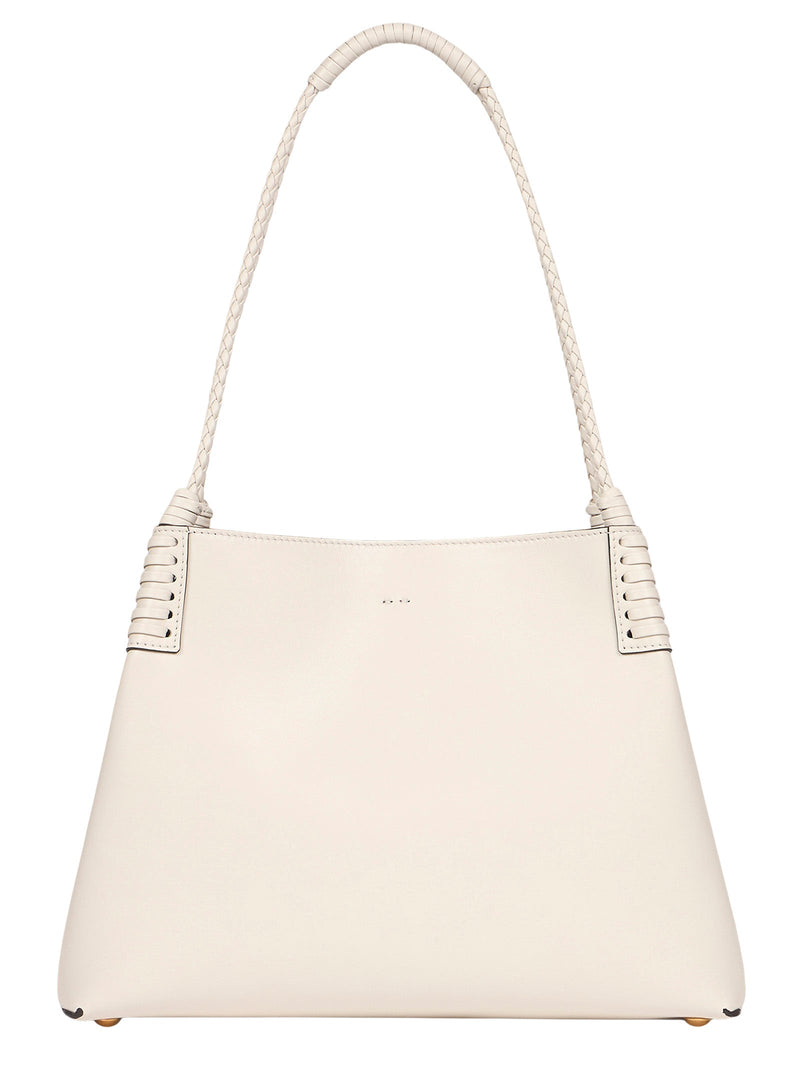 Etro Libra Shoulder Bag — White Calf Leather