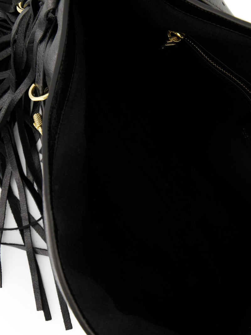 Givenchy Voyou Shoulder Bag — Black Calf Leather