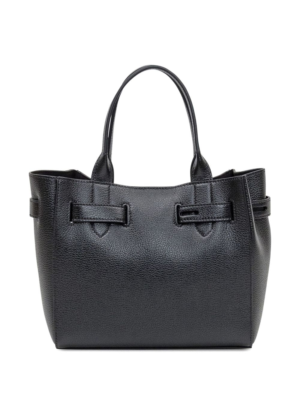 Tom Ford Audrey Top Handle Bag — Black Calfskin