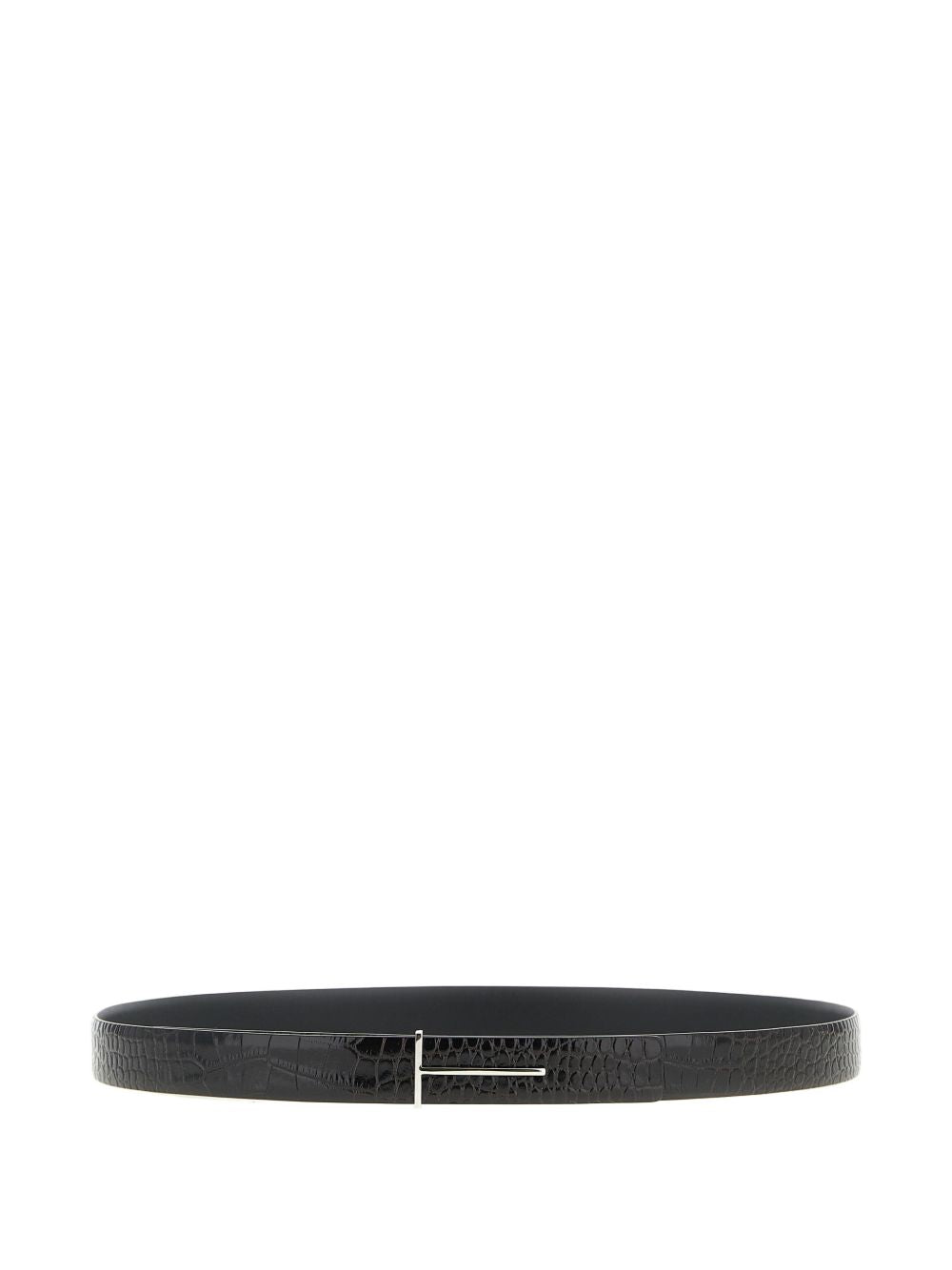 Tom Ford Reversible Leather Belt — Brown