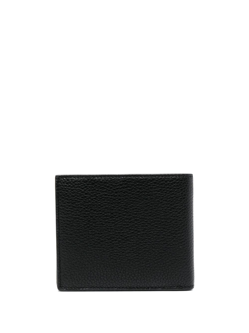 Tom Ford Bi-Fold Calf Leather Wallet — Black