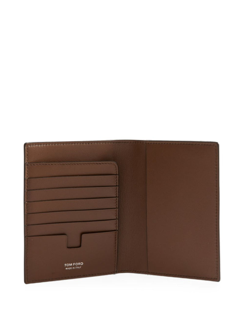 Tom Ford Crocodile Calf Leather Wallet — Brown & Cardholders