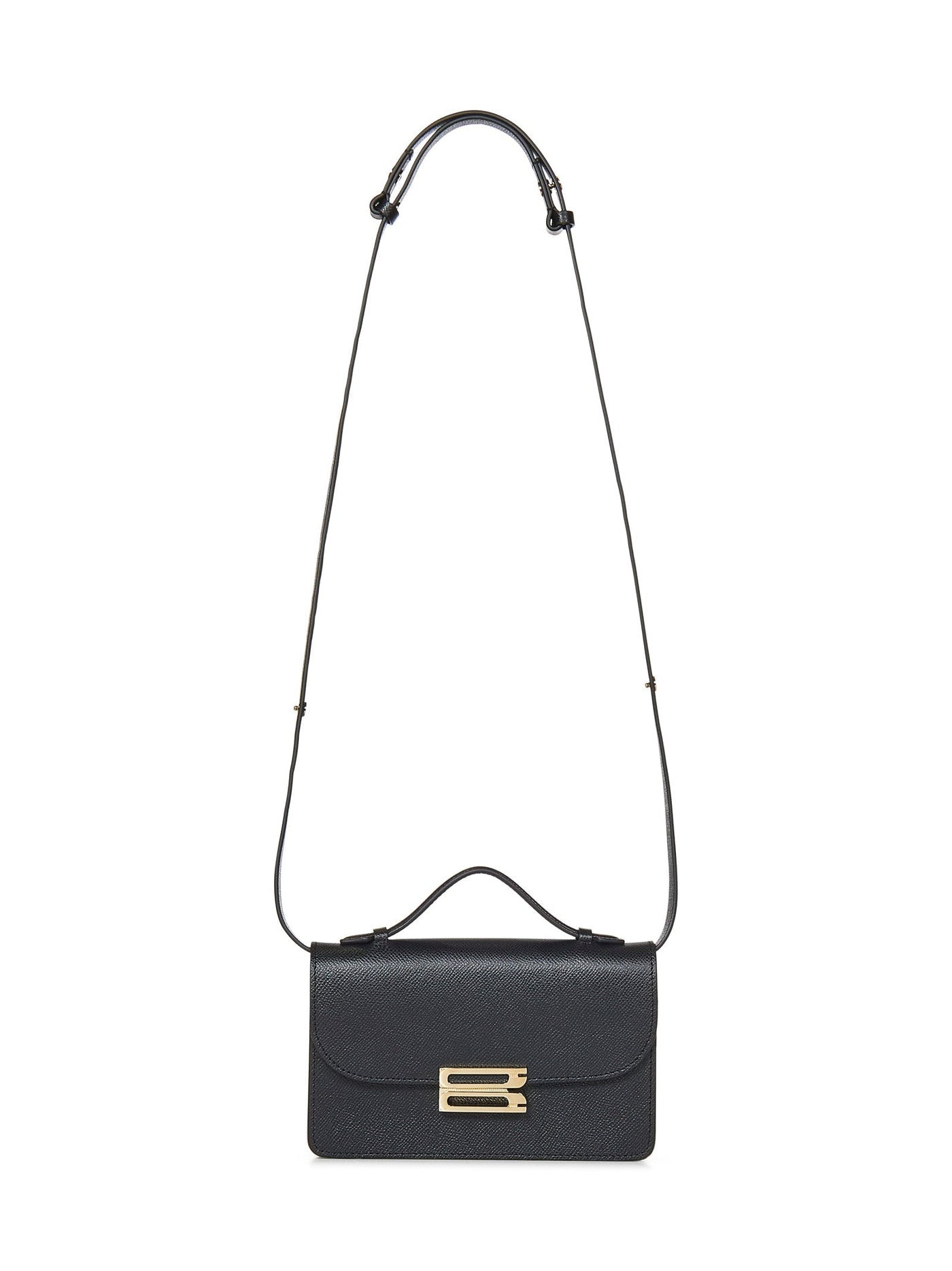 Victoria Beckham Calfskin Shoulder Bag — Black