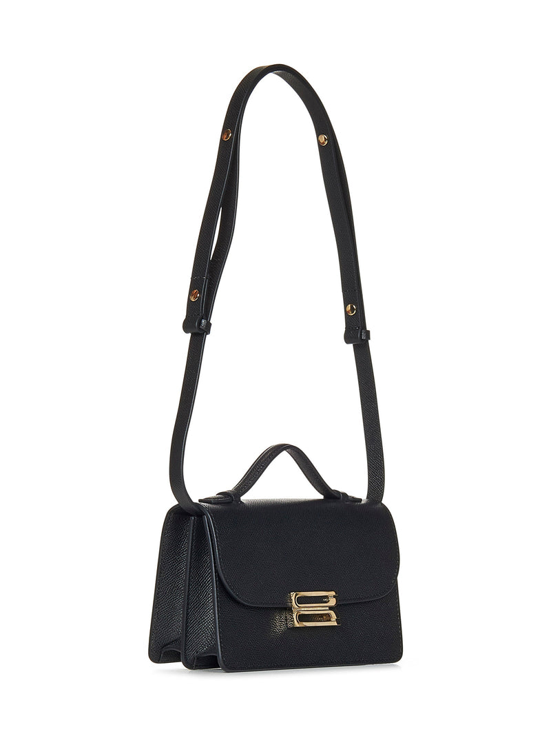 Victoria Beckham Calfskin Shoulder Bag — Black