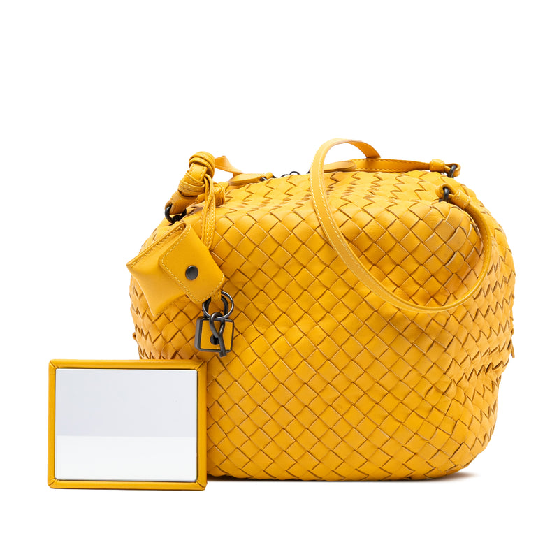 Nappa Intrecciato Cube Crossbody - Image 8