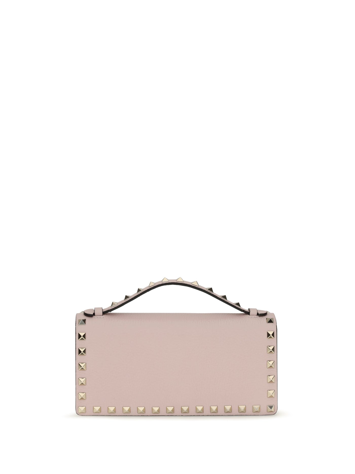 Valentino Garavani Wallet — Pink Calf Leather Bos Taurus