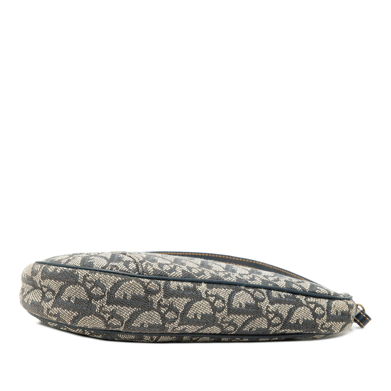 Mini Diorissimo Canvas Saddle Pochette - Image 3