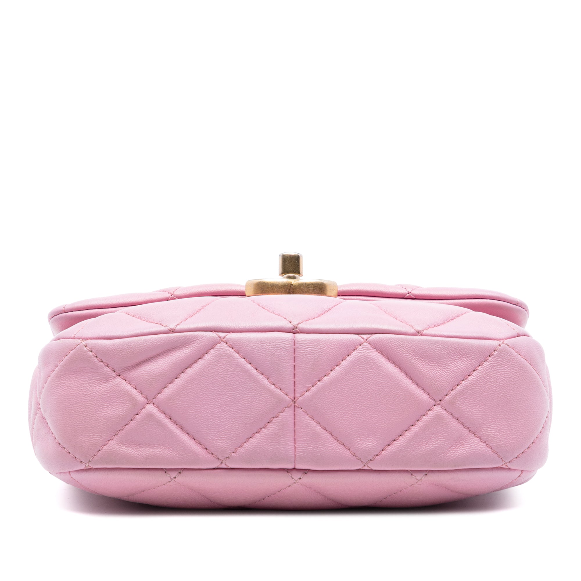 Mini Quilted Lambskin Candy Chain Flap - Image 3