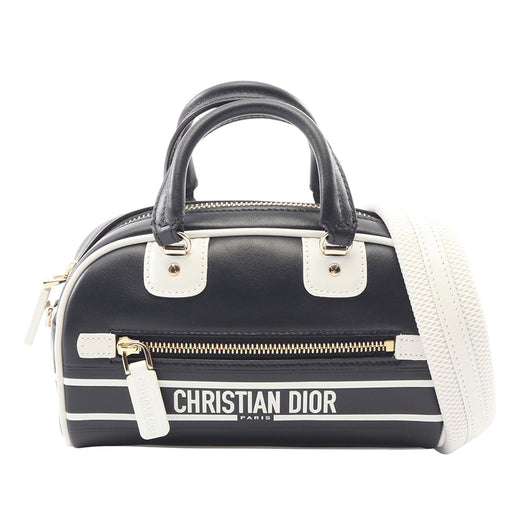 Mini Leather Vibe Bowling Bag - Image 1