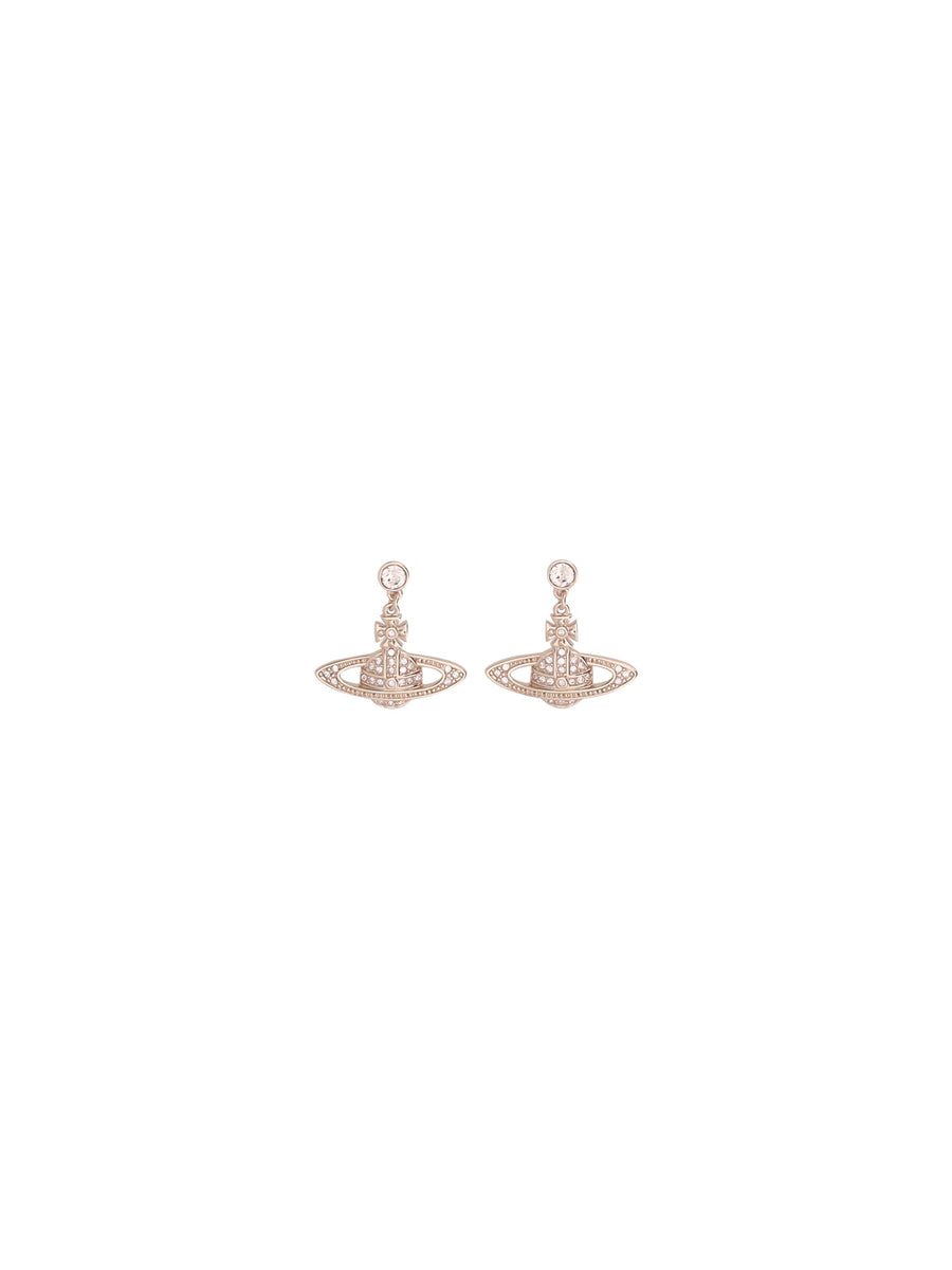 Vivienne Westwood Balbina Earrings — Rose Gold Brass