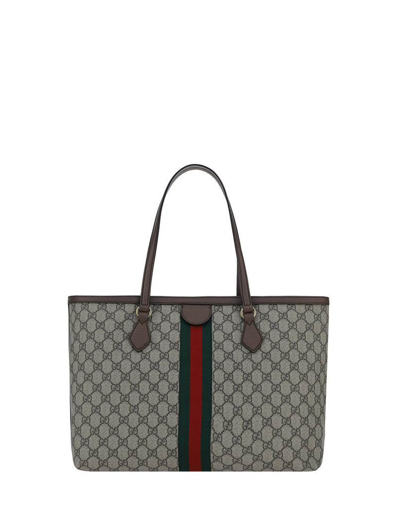 Gucci Ophidia Shoulder Bag — Beige