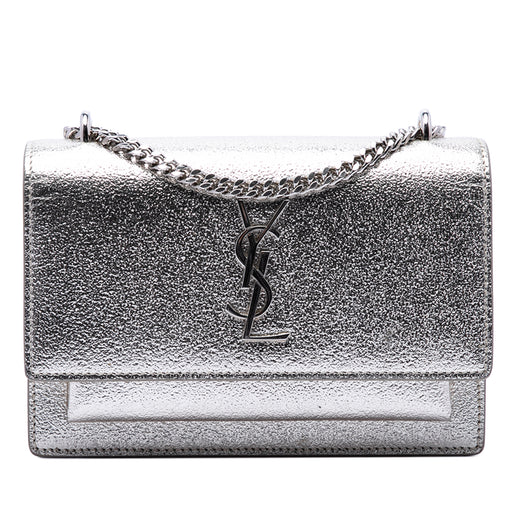 Mini Metallic Calfskin Monogram Sunset Wallet on Chain - Image 1