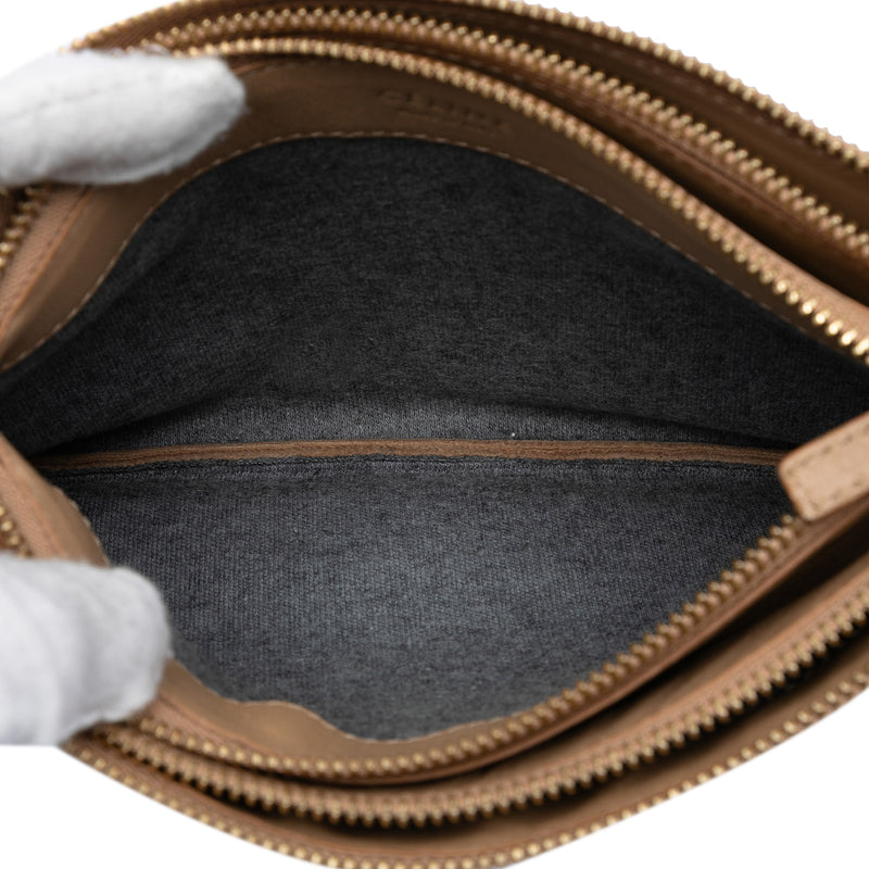 Small Lambskin Trio Crossbody - Image 4