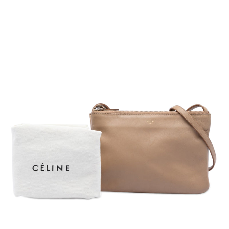 Small Lambskin Trio Crossbody - Image 8