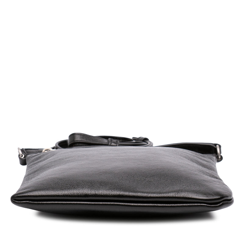 Antiqued Lambskin Sid Flat Crossbody - Image 3