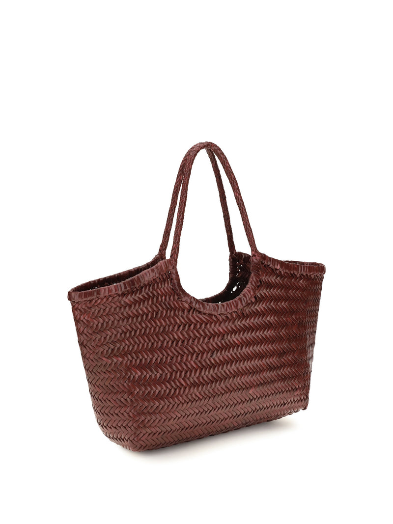 Dragon Diffusion Nantucket Tote Bag — Brown Calf Leather Bos Taurus