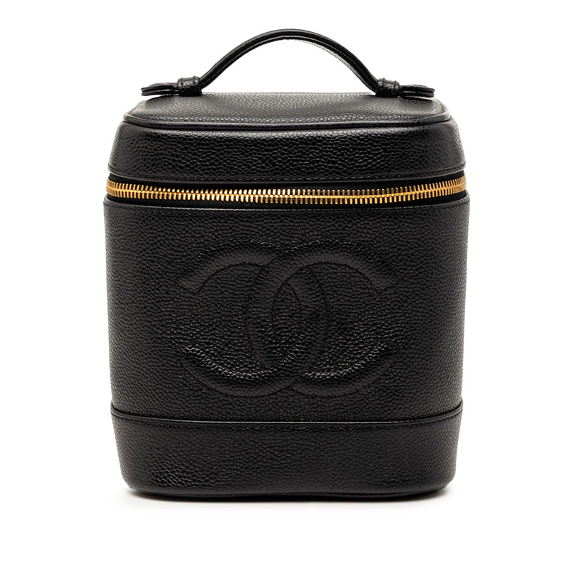 CC Caviar Vanity Bag