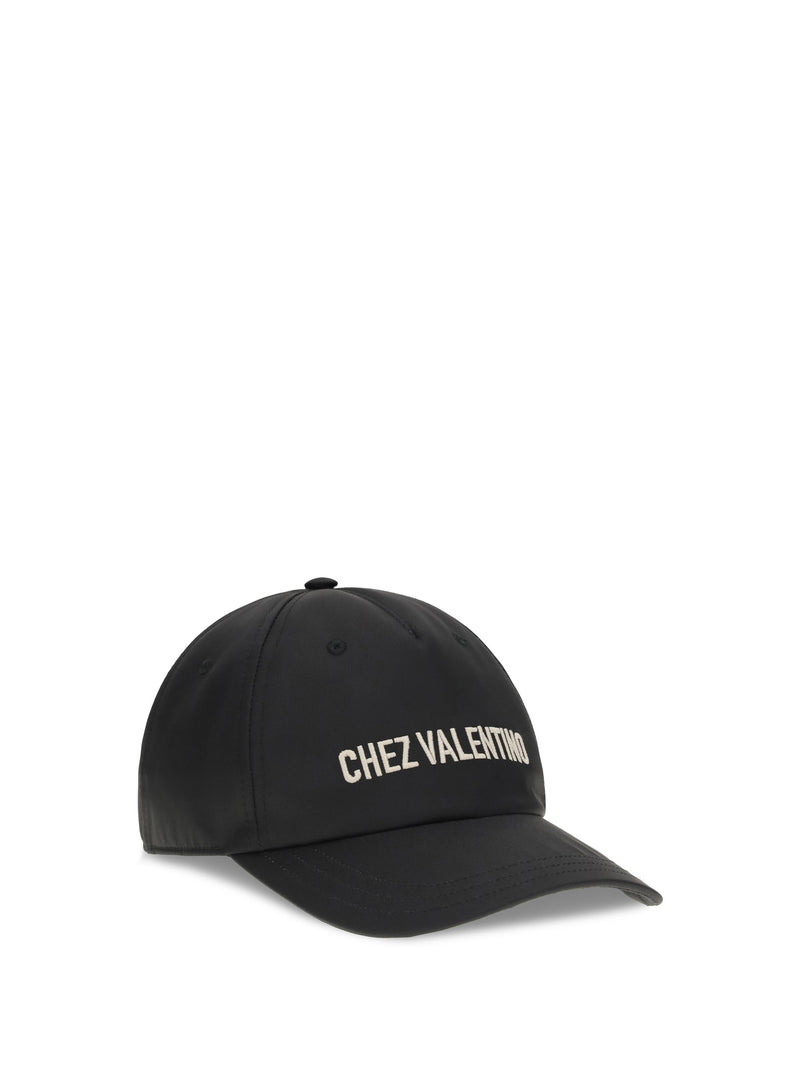 Valentino Garavani 8y2hda41und Baseball Cap — Black Cotton Caps