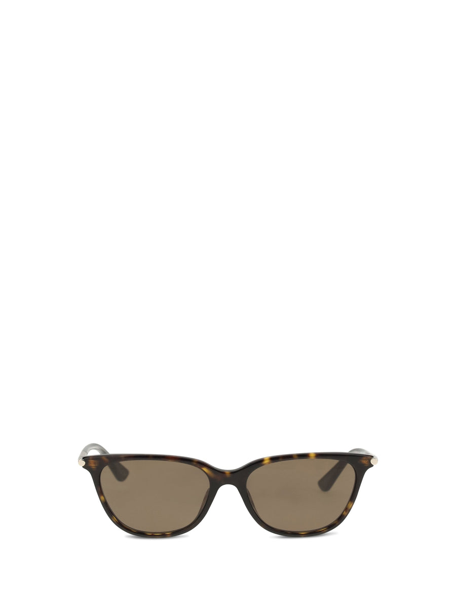 Alexander Mcqueen 872994j0770 Sunglasses — Brown Acetate