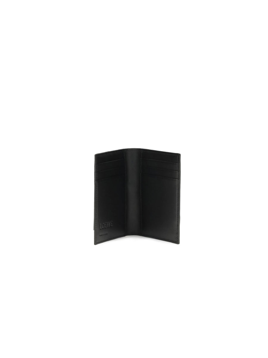 Loewe Puzzle Edge Card Case — Black Calf Leather Cases