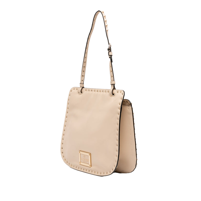 Leather Rockstud Shoulder Bag - Image 2