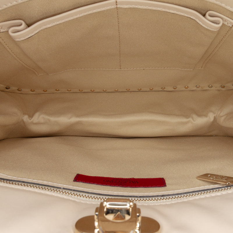 Leather Rockstud Shoulder Bag - Image 4