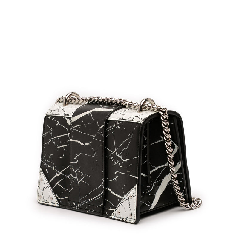Printed Leather Ring Box 20 Crossbody - Image 2
