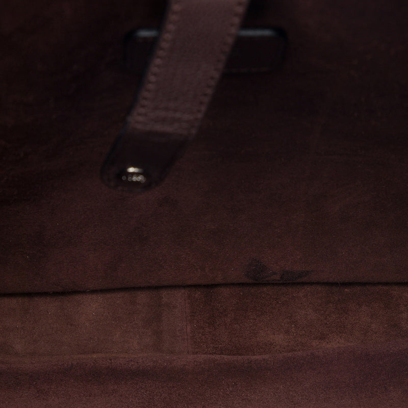 Leather Anagram Flap Crossbody - Image 4