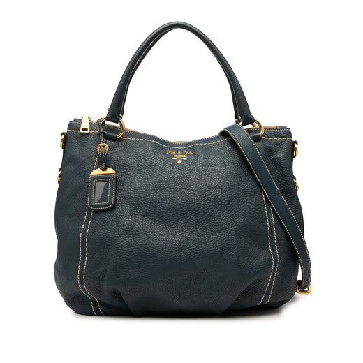 Vitello Daino Zip Top Satchel - Image 1