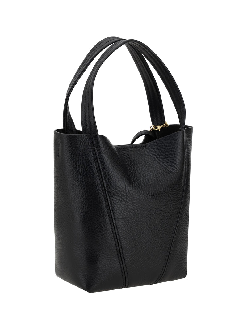 Chloé Shoulder Bag — Black Calf Leather