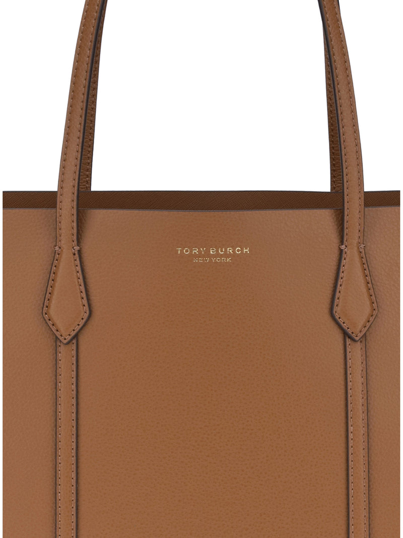 Tory Burch Perry Tote Bag — Brown Calf Leather