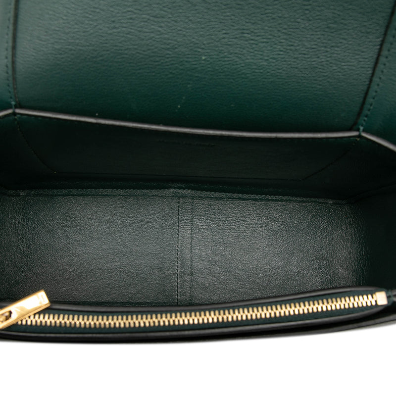 Medium Shiny Smooth Calfskin Frame Shoulder Bag - Image 4