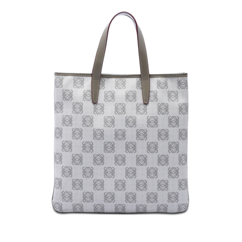 Anagram Coated Canvas Tote