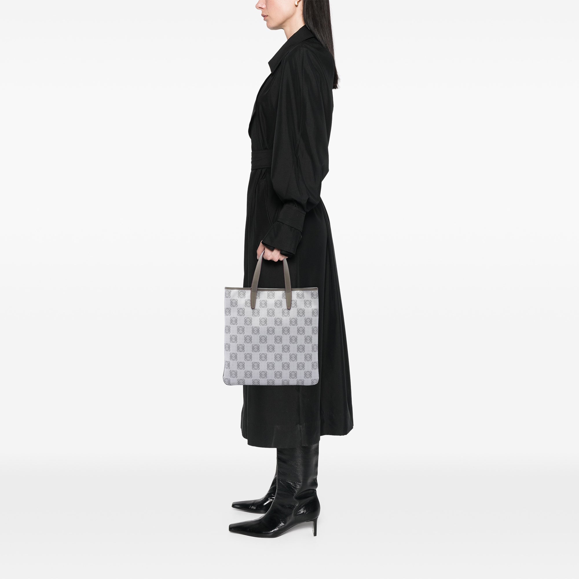 Anagram Coated Canvas Tote - Image 6