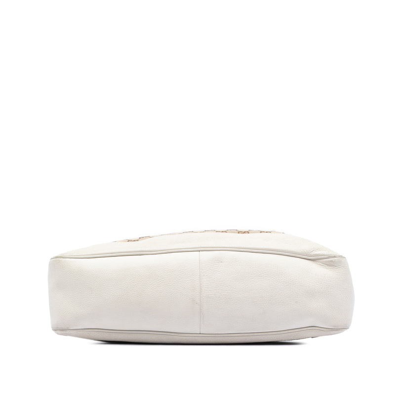 GG Canvas Bamboo Diana Satchel - Image 3