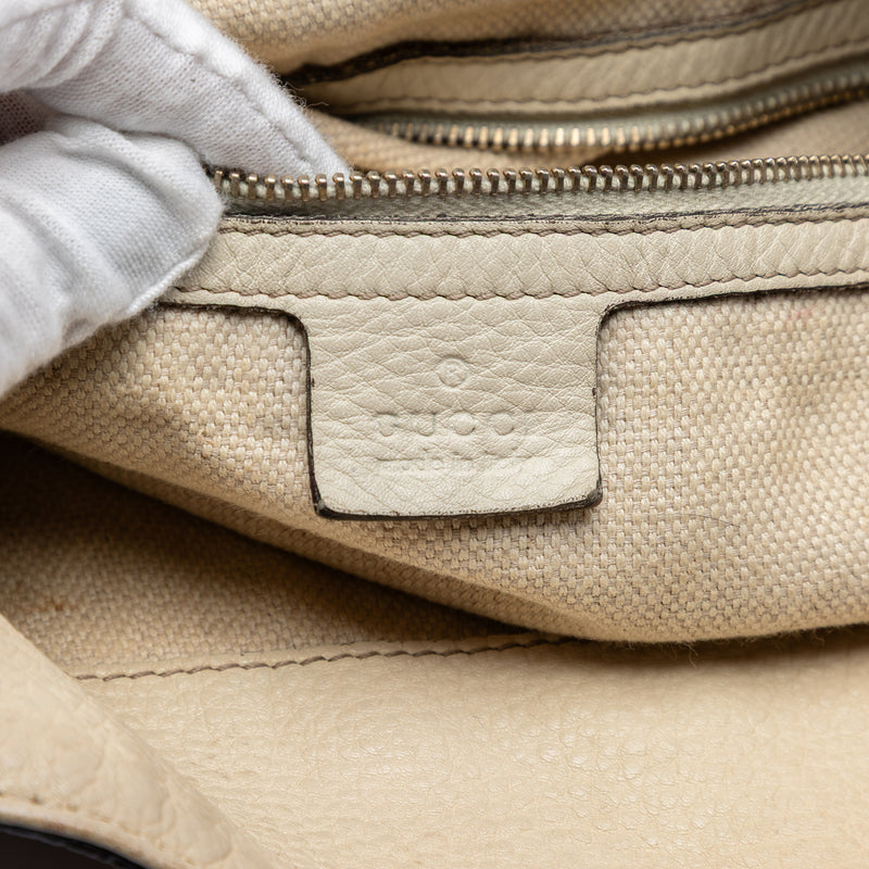GG Canvas Bamboo Diana Satchel - Image 5