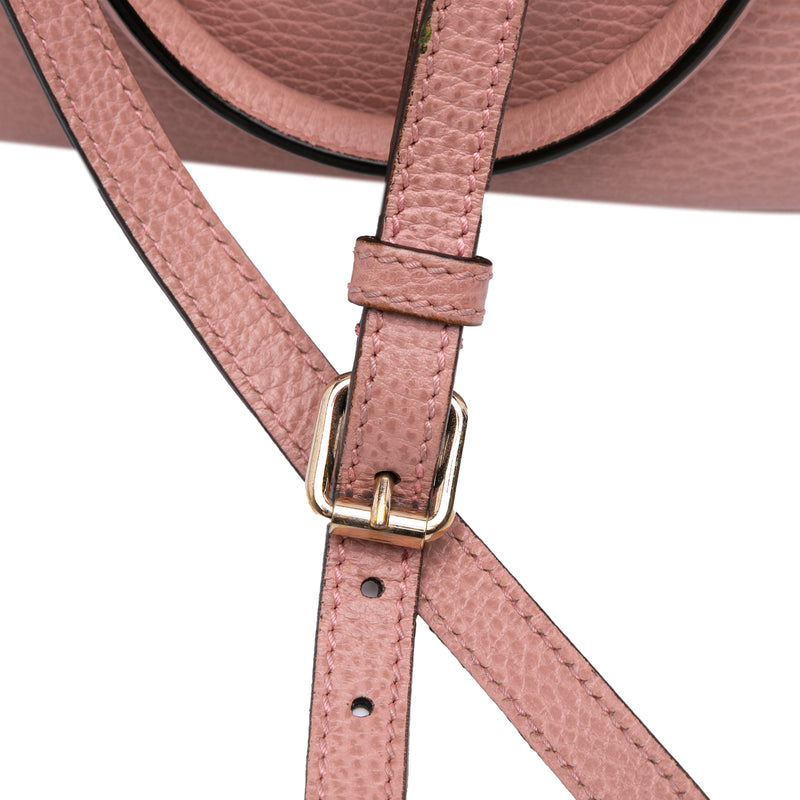 Mini Leather GG Charm Dome Satchel - Image 10