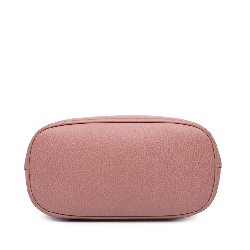 Mini Leather GG Charm Dome Satchel - Image 3