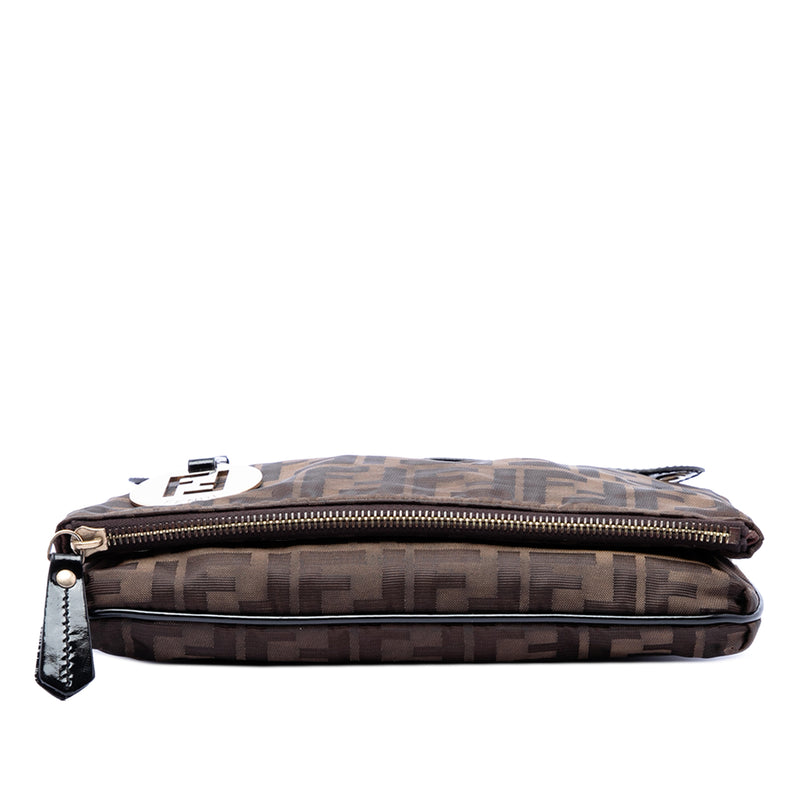 Zucca Canvas Flap Wristlet Clutch - Image 3