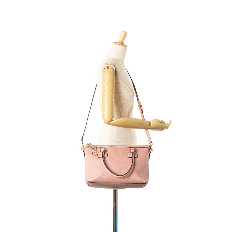 Dollar Calfskin GG Charm Satchel - Image 12