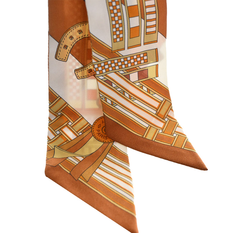 Brides Et Gris Gris Silk Twilly Scarf - Image 8