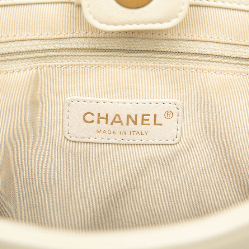 Shiny Aged Calfskin North South Shopping Tote - Image 5