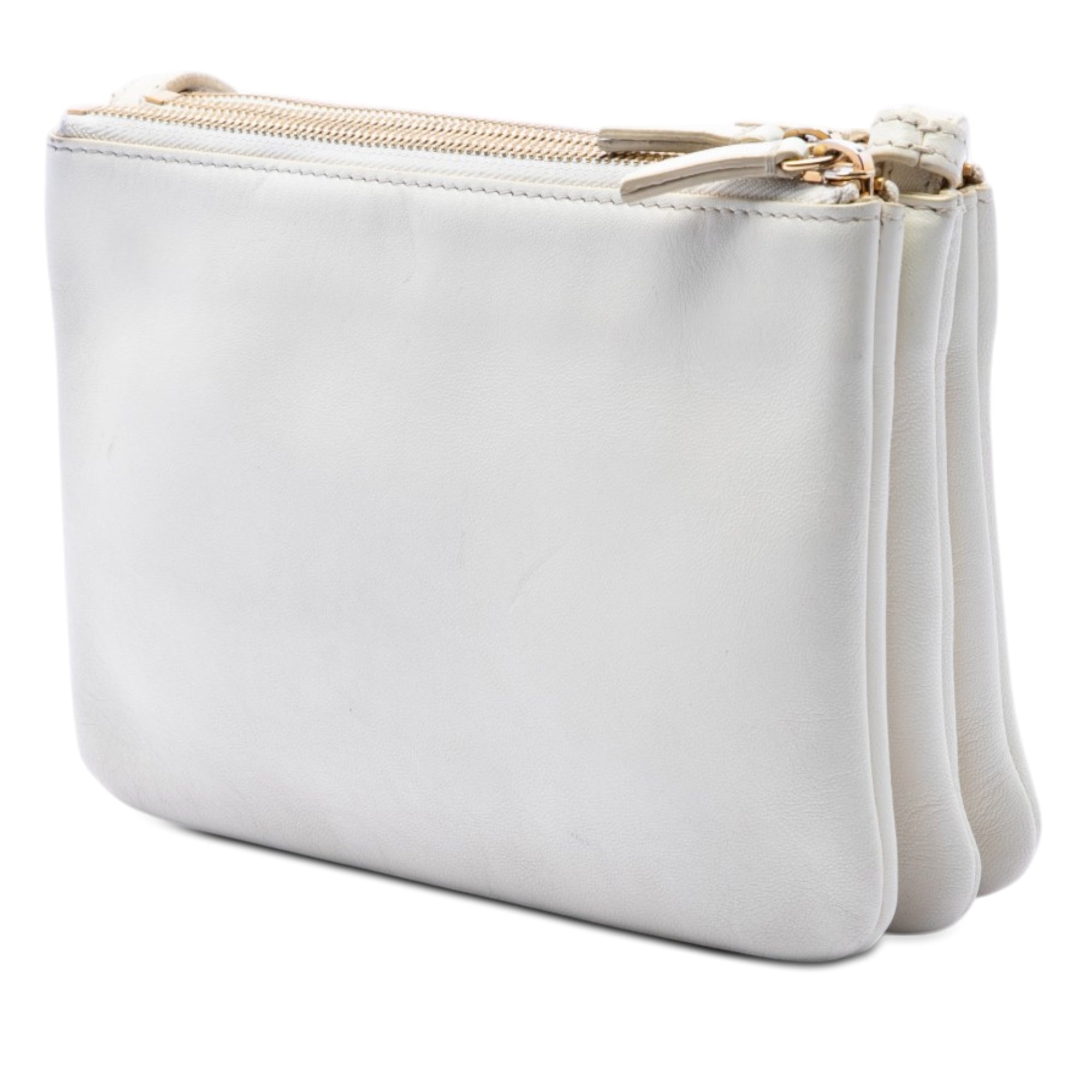 Small Lambskin Trio Crossbody - Image 2