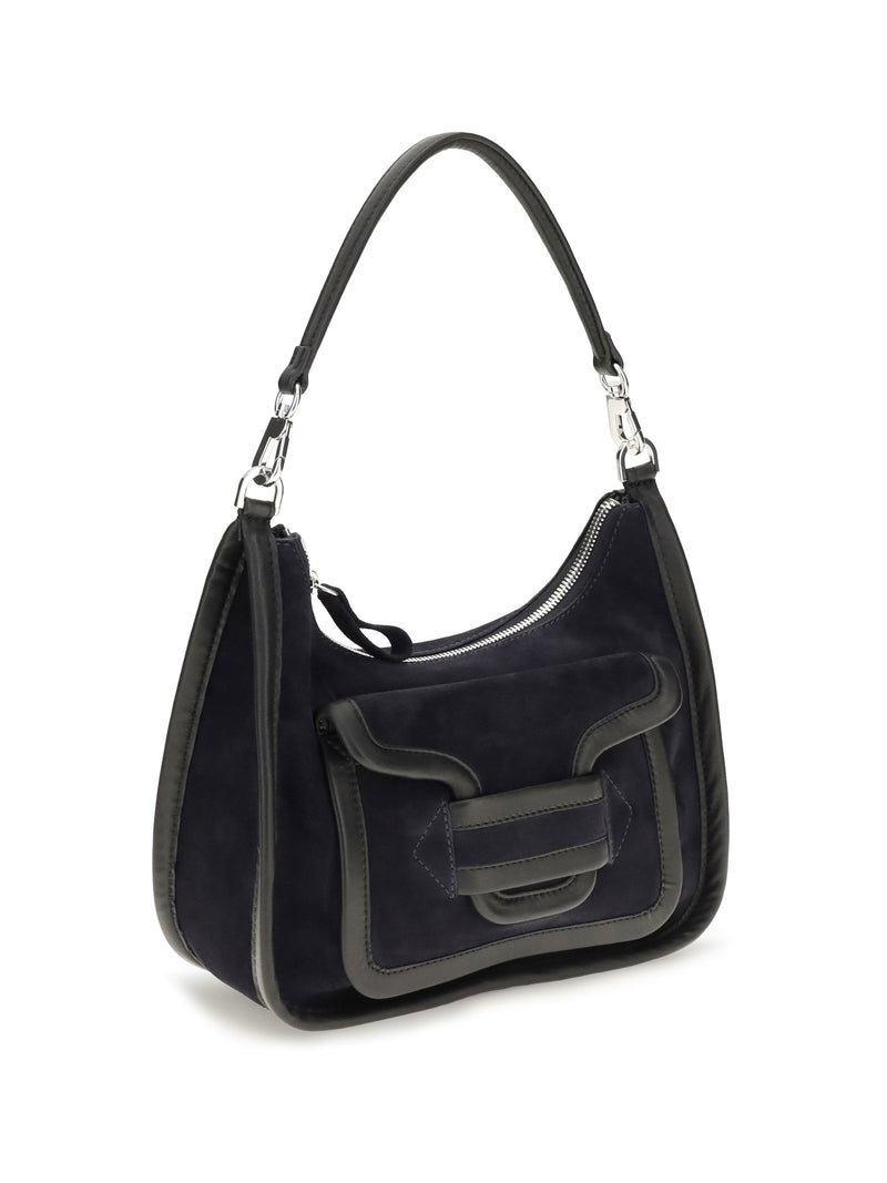 Pierre Hardy Shoulder Bag — Navy Calf Leather Bos Taurus