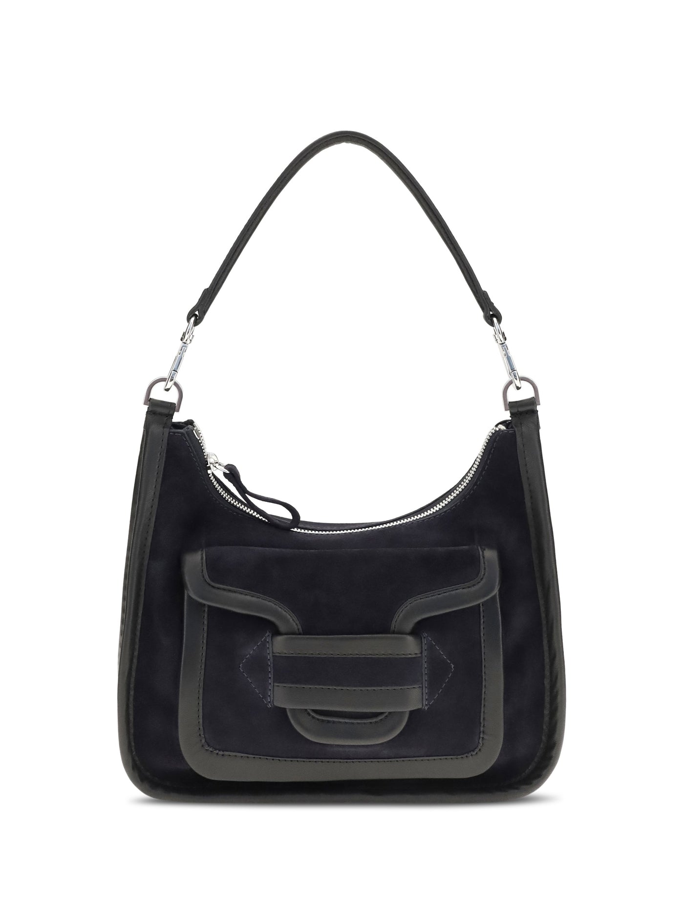 Pierre Hardy Shoulder Bag — Navy Calf Leather Bos Taurus