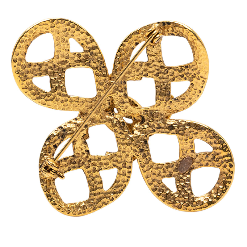 CC Gold Plated Infinity Brooch - Image 2